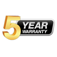 NK Technologies 5 Year Warranty
